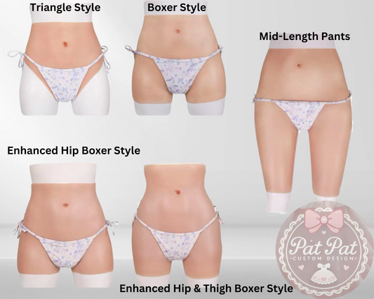 Cosplay Silicone Transformation Pants - Realistic Hip and Female Anatomy Design for Cosplay & Crossdressing| Fake Bum Women Accessories