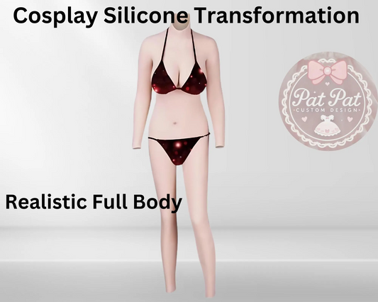 Cosplay Silicone Transformation - Realistic Full Body for Cosplay & Crossdressing| Fake Bum Women Accessories