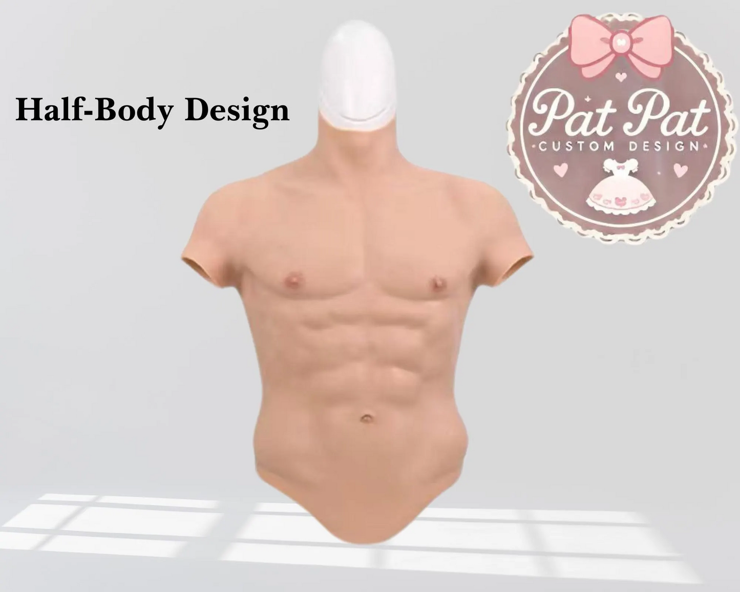 Silicone Muscle Suit Collection – High Neck, Round Neck & Half-Body Designs for Cosplay, Costume, Crossdressing| Cosplay man Accessories